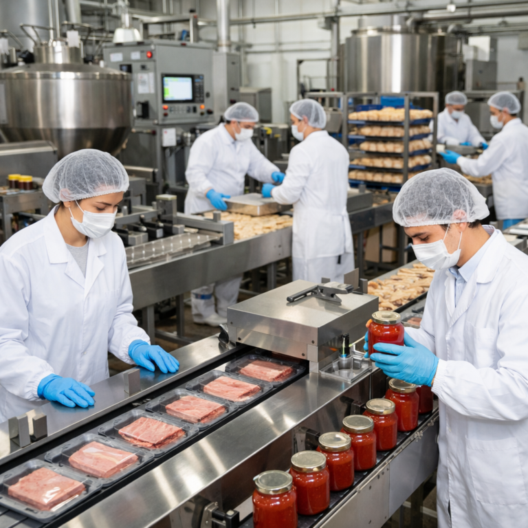 식품제조가공모습